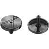 Token Crown cap, Coperchio A-Head. Unisex-Adulti, Nero, 1 1/8 Pollici