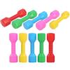 Generic Set di Manubri per Bambini 10 Pezzi Giocattoli Fitness Dai Colori Vivaci e Durevoli per attività di Coordinamento dei Bambini Materiale PE