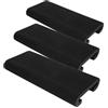 CIYODO Set 3 Cuscini per Sedile in Eva Traspirante Senza Assorbimento Urti per Kayak e Canoe, per Dragon Boating e Pesca, Colore Nero