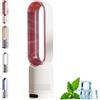 Kuisoe Seladi AirPure V3 - Refrigeratore d'aria 3 in 1, purificatore UV e ionizzatore, 620 l/s, ventilatore a torre con oscillazione a 90°, con telecomando, a risparmio energetico (rosa)