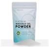 EROTICGEL Polvere Gel Massaggio Nuru Giapponese Platinum 500g, Resa 50 Litri | Formula neutra per miscele personali, Giappone. Vegana, senza profumo, parabeni o glicerina. Base acqua, resa 50 litri
