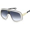 Carrera Occhiali da Sole FLAGLAB 17 - SPECIAL EDITION WHITE GOLD/BLUE SHADED 99/1/140 uomo
