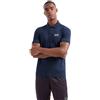 EA7 Emporio Armani Polo Core Identity in Cotone Stretch da Uomo, 8NPF14 (IT, Testo, L, Regular, Regular, Blue)