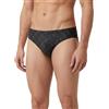 EA7 Emporio Armani Costume Uomo Slip Graphic Series con Stampa Monogram ASV 7M000501AF21249 8033922355998 - S S Nero Grigio