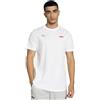 PUMA Maglietta di F1 Essentials con Logo Piccolo - Uomo - Bianco