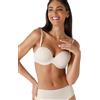 Lovable Reggiseno Balconcino Imbottito | Multifunzione: Senza Spalline, Incrociabili e Allacciatura al Collo Scollo Profondo | Invisible Secret Donna, Skin, 34 / 3D