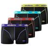 Umbro Mutande Boxer Uomo Cotone, Set da 4, Nero Ass (M)