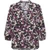 ONLY Onlnova Life Vis 3/4 Rina Top, Malva Mist, XL Donne, Malva Mist, XL