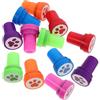 BESPORTBLE Timbri Zampa Cane Giocattolo Educativo in Plastica 12 Pezzi Adorabile Design Cartone Fai-da-Te per Bambini per Diario e Inviti di Compleanno