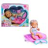 Nenuco - sirenetta, bambola con coda di sirena in tessuto da togliere e mettere, con accessori a tema marino, impermeabile, per bambine e bambini dai 2 anni, Famosa (NFN22000)