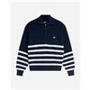 Tommy Hilfiger Stripe W - Maglione - Donna - Blu