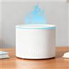 Yuxava Diffusore di Oli Essenziali,160ML Diffusore di Oli Essenziali Ultrasuoni con 7 Luci LED, Umidificatore Ultrasonico, Aromaterapia Elettrico Profumatore, per Casa e Ufficio Camera da Letto Sala(Bianco)
