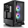 Thermaltake Ceres 350 MX | Mid Tower Chassis | Hidden Connector | Black