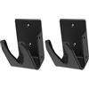 MAGICLULU Supporto a Parete per Scanner Barcode Nero, 2 Pezzi | Plastica, Design Salvaspazio Montaggio Sicuro, per Magazzino e Dettaglio