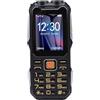 Topiky Telefono Sbloccato 4G LTE, Telefono Cellulare per Anziani, Doppia SIM, Schermo HD da 2,4 Pollici, Batteria da 16800 MAh, Chiave SOS, Design Robusto Impermeabile, con Uscita di (BLACK)