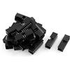 uxcell sourcingmap 24pz 2x8 16-Pin Dritto Scatola Connettore Header IDC Uomo Prese elettriche 2.54mm