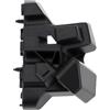 ECSiNG Staffa di supporto paraurti anteriore destro H1BB-17D958-A1H compatibile con Ford Fiesta MK8 2017-2023