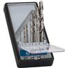 Bosch 7x Set di punte elicoidali per legno PRO Wood HSS | per Legno tenero, Legno duro, Ø 2,00, 3,00, 3,00, 4,00, 5,00, 6,00, 8,00 mm, Professional Accessorio Trapano