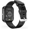 Celly - Smartwatch con Chiamate Bluetooth, Monitoraggio Salute e Fitness, 2 Cinturini Inclusi