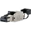 METZ CONNECT 130E405032-E cavo di collegamento RJ-45 Nero, Argento