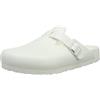 Birkenstock 1002315 Boston Eva White, Eva Zoccoli Uomo, White EU 44