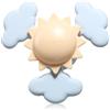 Mushie Sunshine Suction Spinner Toy 1 pz