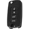 OEM Telecomando per chiavi auto con 4 pulsanti, realizzato in plastica ABS, dal design compatto a libro. Compatibile con Jeep Renegade, Compass dal 2015 al 2018. Portatile