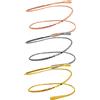 TOVINANNA Bracciale da Braccio in Metallo 3 Pezzi Semplice per Donne