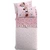 Caleffi Completo Lenzuola SINGOLO Minnie Love UNICA Cotone Caleffi