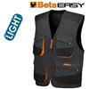 BETA TOOLS 7867G M GILET EASY TWILL 180GR GREY TG.M
