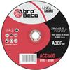 ABRA BETA ABRASIVI MOLA 230X3,2 A30R CENTRO DEPR. L2 TAGLIO ACCIAIO - scat.25 pz