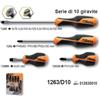 BETA TOOLS 1263/D10 GIRAVITI LP-PH BETAGRIP 10PZ /D10