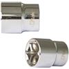 TTAKE 5035 1/2 E CHIAVE A BUSSOLA CON BOCCA ESAGONALE, ATTACCO 1/2" 27 MM