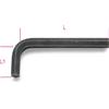 BETA TOOLS 96AS 3/32 CHIAVI MASCHIO ESAGONALI PIEG AS 3/32