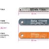 BETA TOOLS 1728LA LAME SEGHETTO 150MM LA