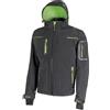 U-POWER - Abbigliamento lavoro SPACE Asphalt Grey/Green GIACCA U-POWER TG.XL