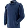 NW ANTINFORTUNISTICA MAGLIETTA POLO BLU COT. MANICA LUNGA TG.S