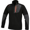 BETA TOOLS 7654N XXL MICROPILE 180GR ZIP CORTA BLACK TG.XXL