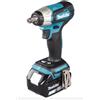MAKITA DTW181RTJ - AVVITATORE A IMPULSI 1/2" 18V 5Ah 210Nm + set buss. D-41517 omaggio