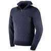 NW ANTINFORTUNISTICA MAGLIONE BLU CON ZIP TG.XXL