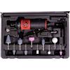 CHICAGO PNEUMATIC CP7411K - SMERIGLIATRICE ASSIALE IN VALIGETTA KIT C/ASS. MOLE A GAMBO