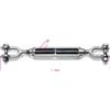 BETA TOOLS 8009Z M10 TENDITORI 2 FORCELLE ZINCATI Z M10