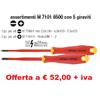 ABC TOOLS SET 5 GIRAVITI ERGONIC 1000V E-SLIM VDE 3 INT-2PH - M 7101 8500