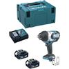 MAKITA DTW1001RTJ- AVVITATORE AD IMPULSI 18V 3/4" 1250Nm 2x5Ah + CARICAB.