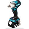 MAKITA DTW300RTJX - AVVITATORE A IMPULSI 1/2" 18V5Ax2 330Nm + set buss. D-41517 om.