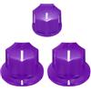 QUARKZMAN Set Di Manopole Per Pedale Effetto Chitarra 5/8 13/32 Viola