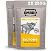 Snacks - Biltong Beef Jerky (2 X 250G Original) Ricco Di Proteine, Ipocalorico.