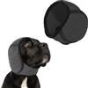 LEIIERUY Paraorecchie per Cani Antirumore, Fascia Elastica Morbida e Traspirante con Protezione da Acqua Vento e Vibrazioni, Copri Orecchie per Bagno Asciugatura Viaggio Passeggiate