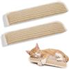 HOTUT 2 Pezzi Cuscino Erba Gatta,Giocattolo per Gatti con Erba Gatta,Giochi al Chiuso in Sisal Naturale per Giocare, Mordere, Masticare,Cats Dental Care per Gattini e Adulti