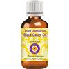 Deve Herbes Olio di ricino nero giamaicano puro (Ricinus communis), non appiccicoso, non unge, per capelli, ciglia, sopracciglia, pelle e massaggi, 100 ml